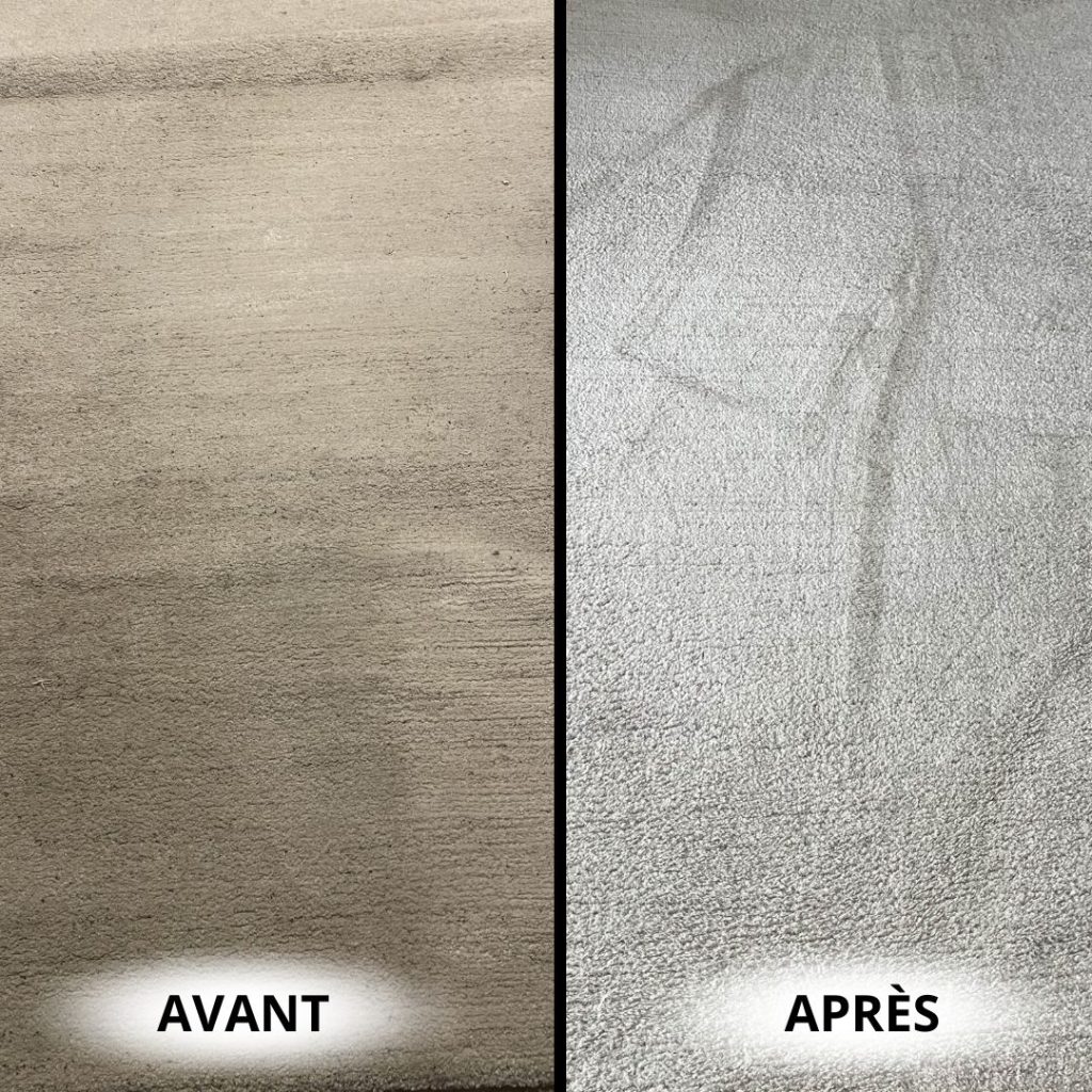 Tapis avant après